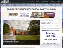 Tablet Screenshot of houstonschoolsurvey.com